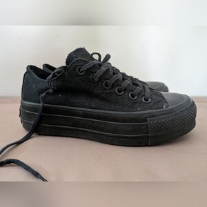 Black Converse Chuck Taylor All Star Platform (6)
